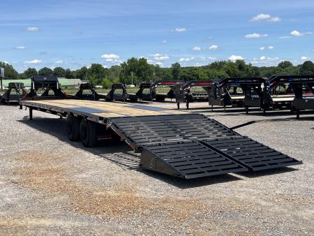New 2027 MAXXD 102"X40' 30K Gooseneck Flatbed Trailer *ENGINEERED FRAME*