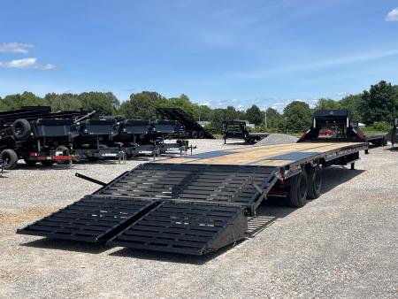 New 2027 MAXXD 102"X40' 30K Gooseneck Flatbed Trailer *ENGINEERED FRAME*