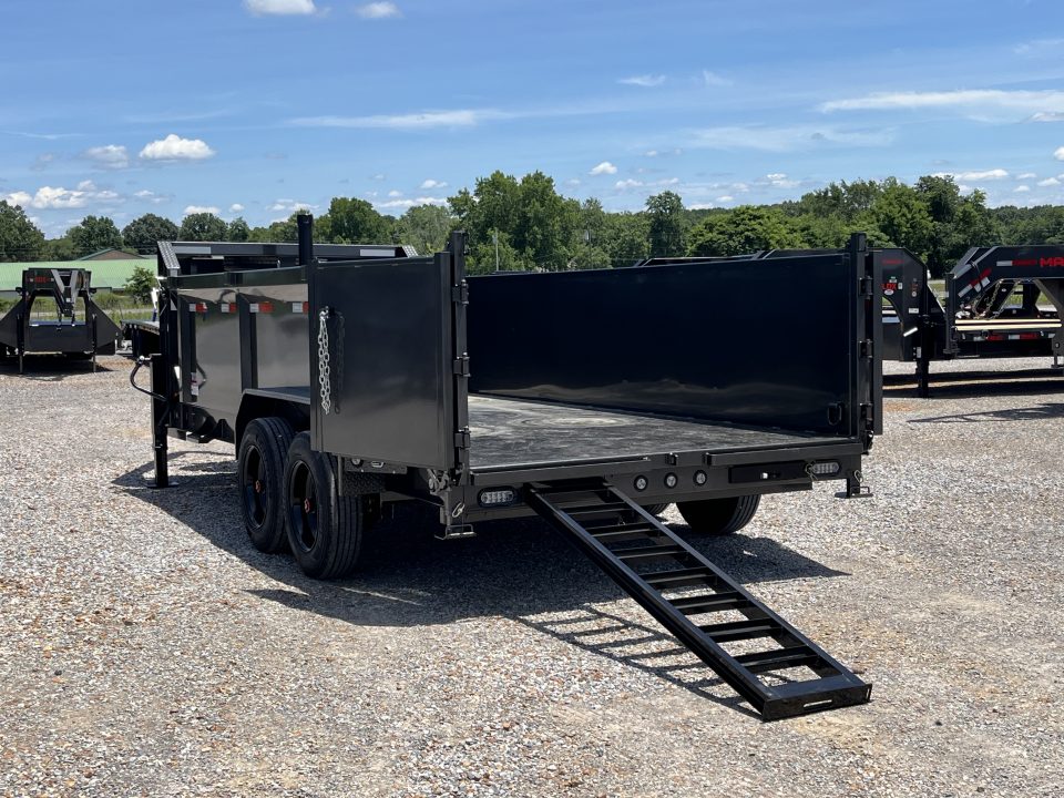 New 2027 MAXXD 83"X18' 18K Telescopic Gooseneck Dump Trailer