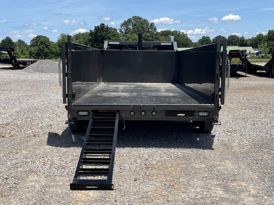 New 2027 MAXXD 83"X18' 18K Telescopic Gooseneck Dump Trailer
