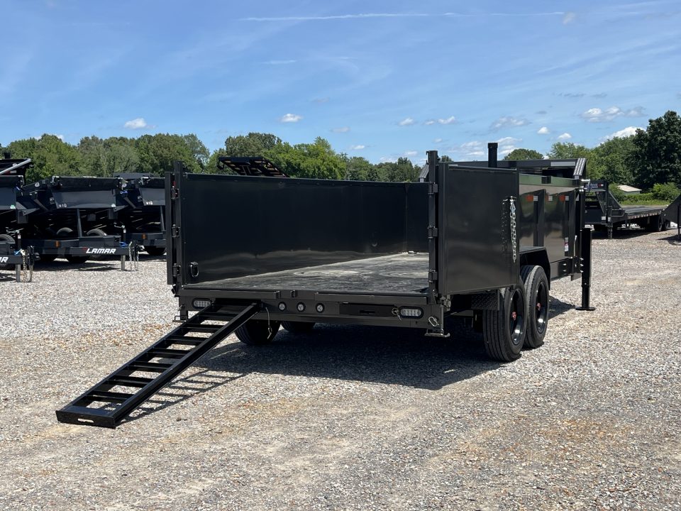 New 2027 MAXXD 83"X18' 18K Telescopic Gooseneck Dump Trailer