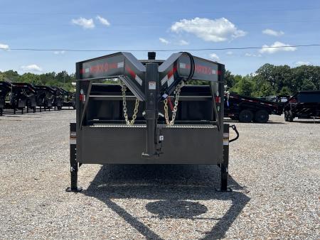 New 2027 MAXXD 83"X18' 18K Telescopic Gooseneck Dump Trailer
