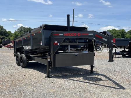 New 2027 MAXXD 83 X18' 18K Telescopic Gooseneck Dump Trailer