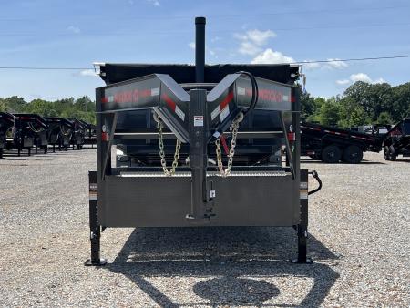 New 2027 MAXXD 83"X18' 18K Telescopic Gooseneck Dump Trailer