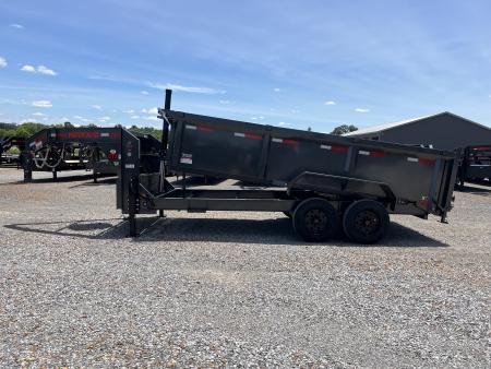 New 2027 MAXXD 83"X18' 18K Telescopic Gooseneck Dump Trailer
