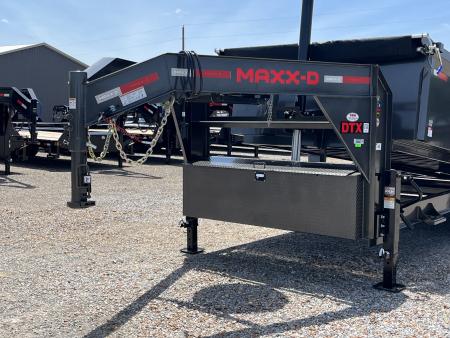 New 2027 MAXXD 83"X18' 18K Telescopic Gooseneck Dump Trailer