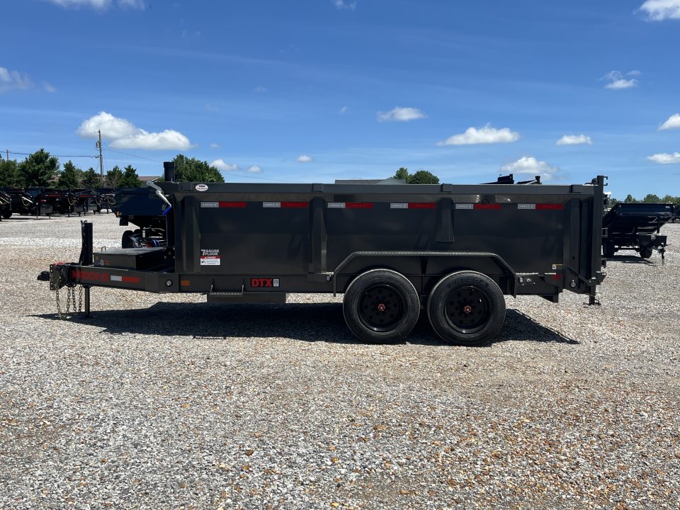New 2027 MAXX-D 83"X14' 17.5K Telescopic Dump Trailer HYD JACK