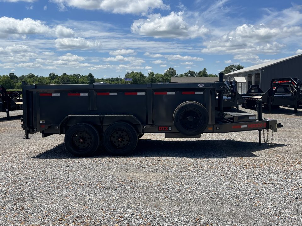New 2027 MAXX-D 83"X14' 17.5K Telescopic Dump Trailer HYD JACK