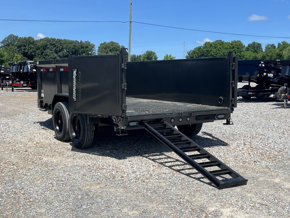 New 2027 MAXX-D 83"X14' 17.5K Telescopic Dump Trailer HYD JACK