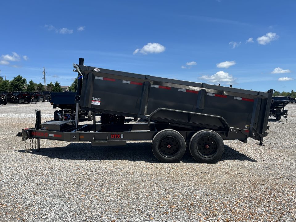 New 2027 MAXX-D 83"X14' 17.5K Telescopic Dump Trailer HYD JACK