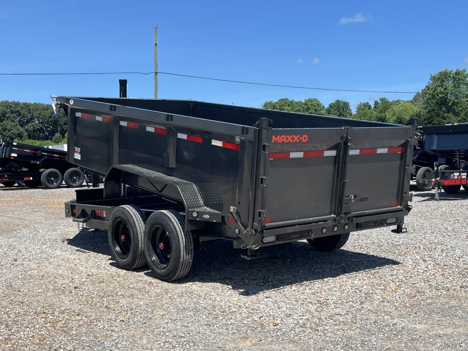 New 2027 MAXX-D 83"X14' 17.5K Telescopic Dump Trailer HYD JACK