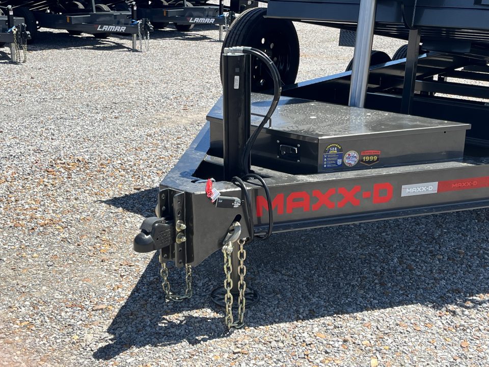 New 2027 MAXX-D 83"X14' 17.5K Telescopic Dump Trailer HYD JACK