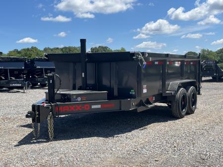 New 2027 MAXX-D 83"X14' 17.5K Telescopic Dump Trailer HYD JACK