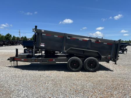 New 2027 MAXX-D 83"X14' 17.5K Telescopic Dump Trailer HYD JACK