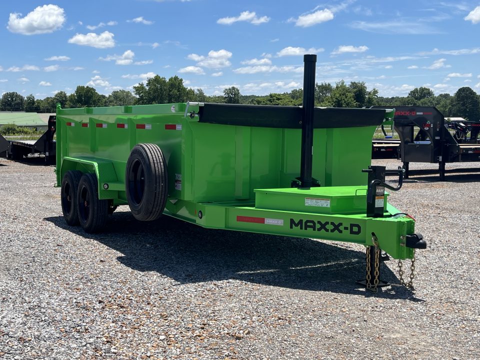 New 2027 MAXX-D 83"X16' 17.5K Telescopic Dump Trailer