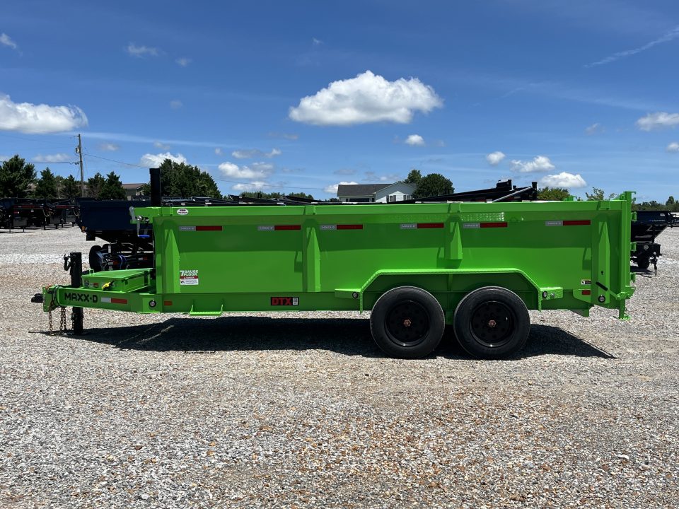 New 2027 MAXX-D 83"X16' 17.5K Telescopic Dump Trailer