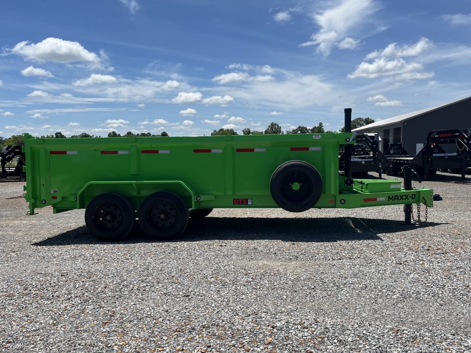 New 2027 MAXX-D 83"X16' 17.5K Telescopic Dump Trailer