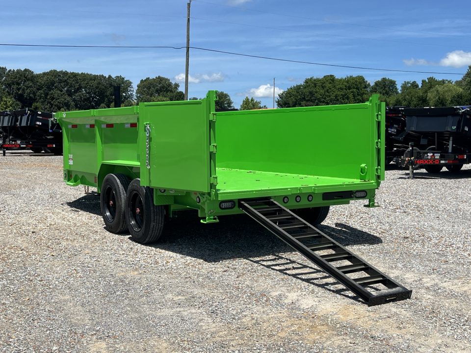 New 2027 MAXX-D 83"X16' 17.5K Telescopic Dump Trailer