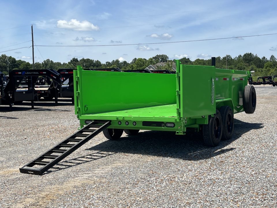 New 2027 MAXX-D 83"X16' 17.5K Telescopic Dump Trailer