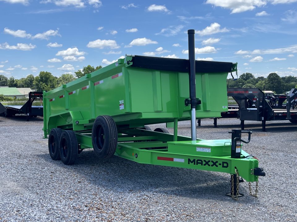New 2027 MAXX-D 83"X16' 17.5K Telescopic Dump Trailer