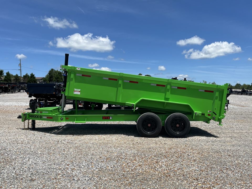 New 2027 MAXX-D 83"X16' 17.5K Telescopic Dump Trailer