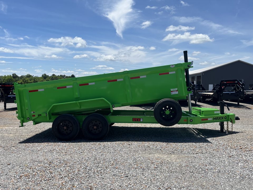 New 2027 MAXX-D 83"X16' 17.5K Telescopic Dump Trailer