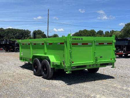New 2027 MAXX-D 83"X16' 17.5K Telescopic Dump Trailer