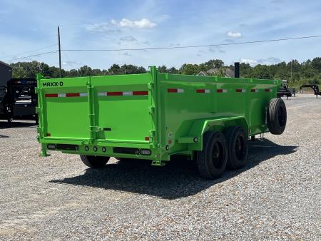 New 2027 MAXX-D 83"X16' 17.5K Telescopic Dump Trailer