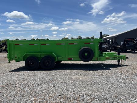 New 2027 MAXX-D 83"X16' 17.5K Telescopic Dump Trailer