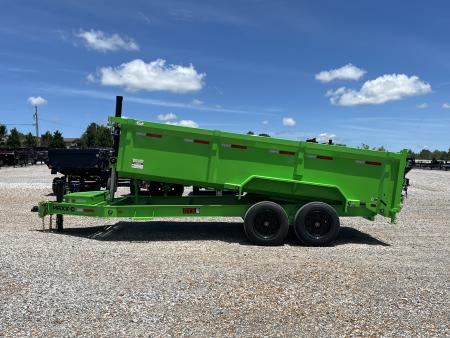 New 2027 MAXX-D 83"X16' 17.5K Telescopic Dump Trailer