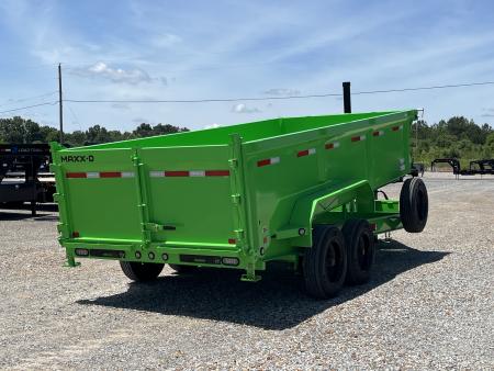 New 2027 MAXX-D 83"X16' 17.5K Telescopic Dump Trailer