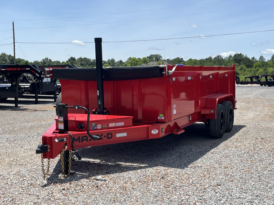 New 2027 MAXX-D 83"X16' 17.5K Telescopic Dump Trailer