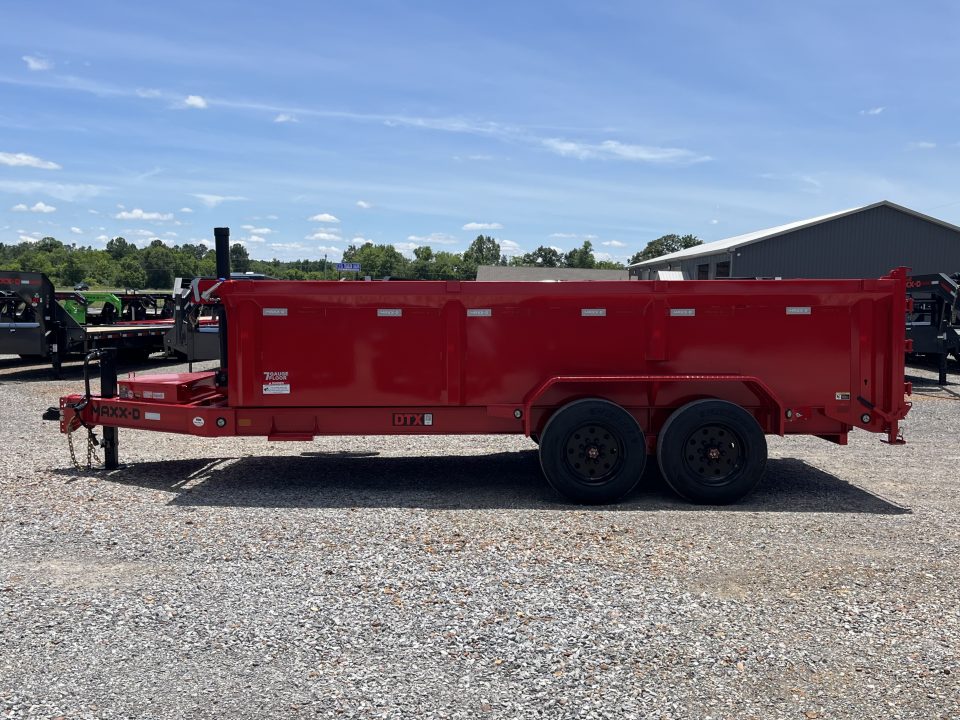New 2027 MAXX-D 83"X16' 17.5K Telescopic Dump Trailer