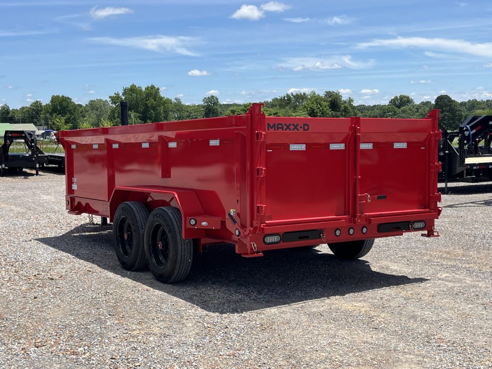 New 2027 MAXX-D 83"X16' 17.5K Telescopic Dump Trailer