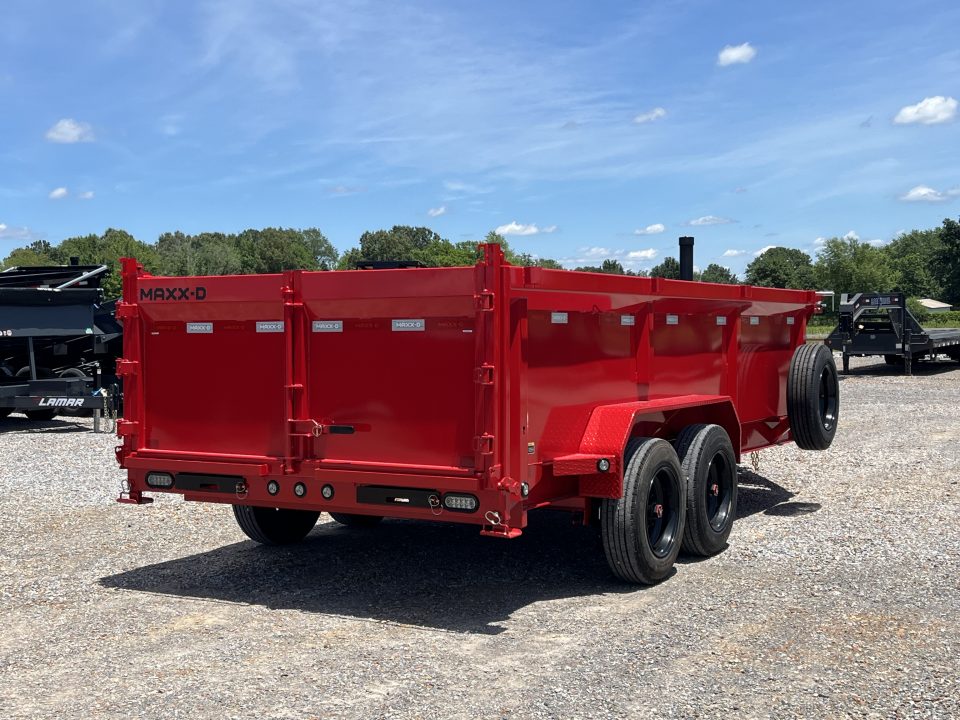 New 2027 MAXX-D 83"X16' 17.5K Telescopic Dump Trailer