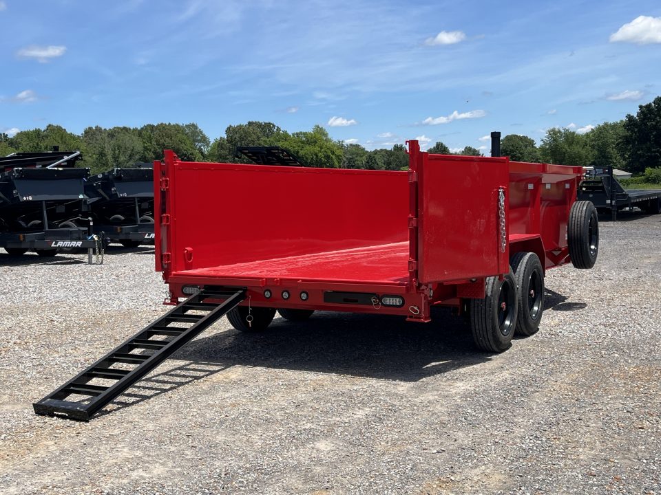 New 2027 MAXX-D 83"X16' 17.5K Telescopic Dump Trailer