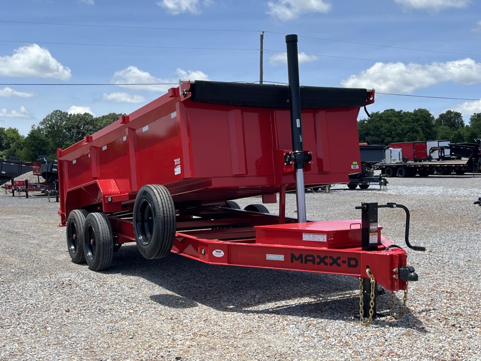 New 2027 MAXX-D 83"X16' 17.5K Telescopic Dump Trailer