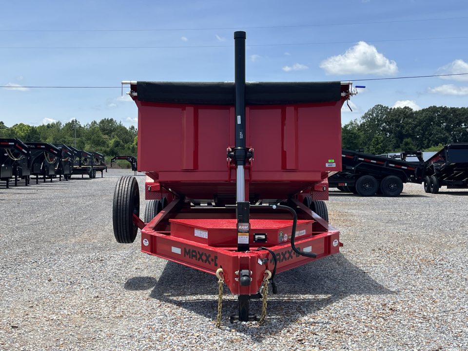 New 2027 MAXX-D 83"X16' 17.5K Telescopic Dump Trailer