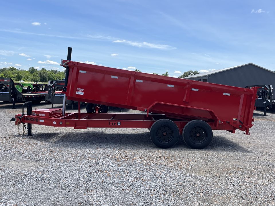 New 2027 MAXX-D 83"X16' 17.5K Telescopic Dump Trailer