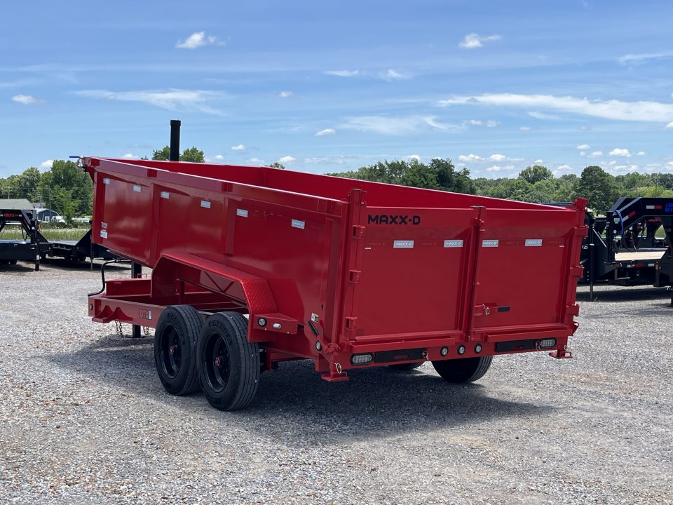 New 2027 MAXX-D 83"X16' 17.5K Telescopic Dump Trailer
