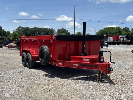 New 2027 MAXX-D 83"X16' 17.5K Telescopic Dump Trailer