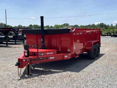 New 2027 MAXX-D 83"X16' 17.5K Telescopic Dump Trailer
