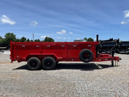 New 2027 MAXX-D 83"X16' 17.5K Telescopic Dump Trailer