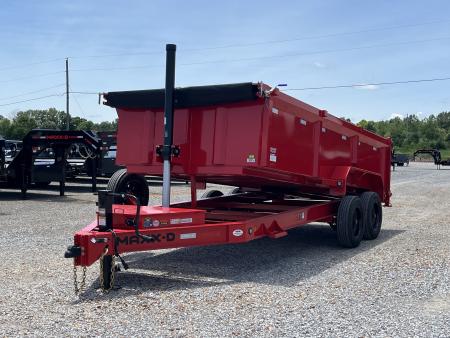 New 2027 MAXX-D 83"X16' 17.5K Telescopic Dump Trailer