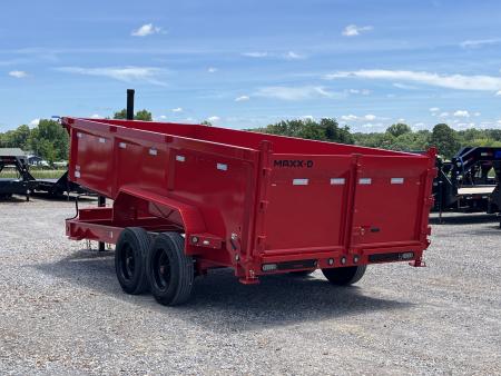 New 2027 MAXX-D 83"X16' 17.5K Telescopic Dump Trailer