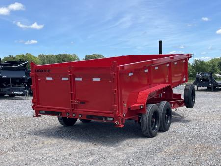 New 2027 MAXX-D 83"X16' 17.5K Telescopic Dump Trailer