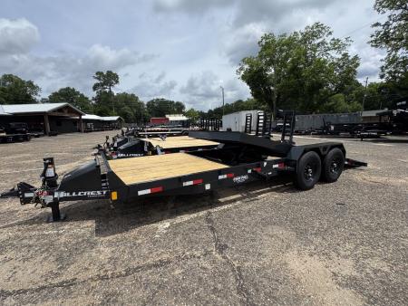 New 2026 Hillcrest Trailers 14166SPT 7x22 14k Tilt Trailer