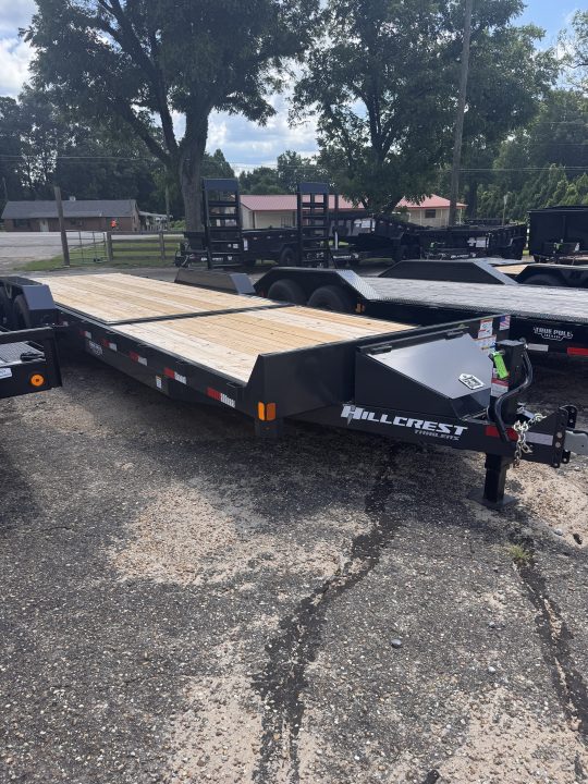 New 2026 Hillcrest Trailers 14168SPT 7x24 14k Tilt Trailer