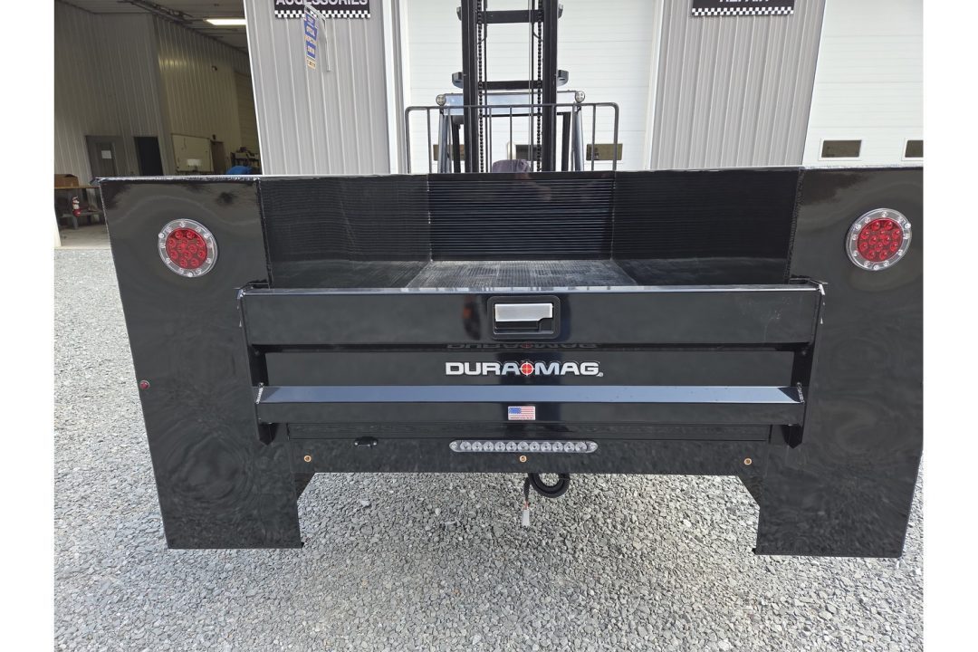 New 2026 DuraMag S-Series Aluminum Service Body SRW Gloss Black Service Bodies