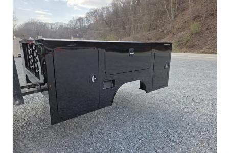 New 2026 DuraMag S-Series Aluminum Service Body SRW Gloss Black Service Bodies